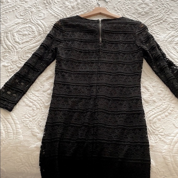 Forever 21 Black Long Sleeve Lace Dress - Picture 3 of 3